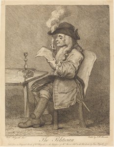 Poliitikko tekijältä John Keyse Sherwin after William Hogarth