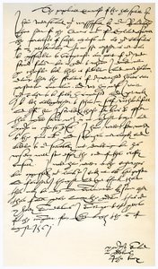 John Knoxin kirje Sir Nicholas Throgmortonille, 6. elokuuta 1561.