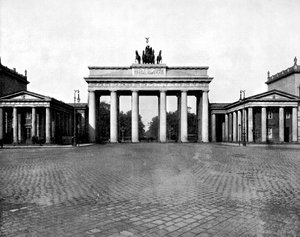 Brandenburgin portti, Berliini, 1893.
