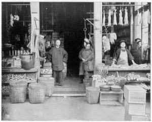 Chinatown, San Francisco, 1800-luvun loppu.