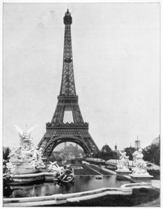 Eiffel-torni, Pariisi, 1800-luvun loppu.