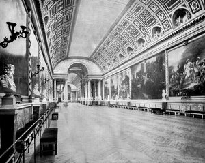 Gallery of Battles, Versailles, Ranska, 1893.