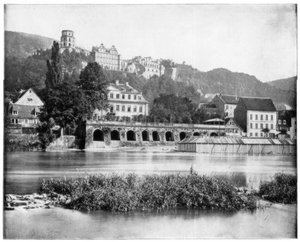 Heidelbergin linna, Saksa, 1800-luvun loppu. tekijältä John L. Stoddard