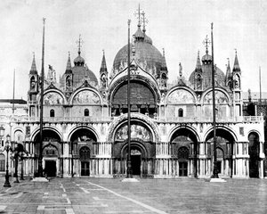 St Marks, Venetsia, Italia, 1893. tekijältä John L. Stoddard