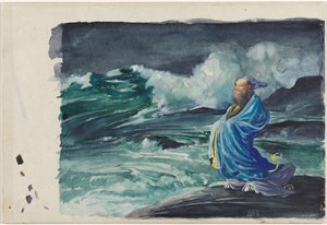 Rishi nostaa myrskyn, 1897. tekijältä John La Farge