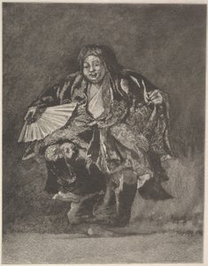Noh Dancer, n. 1886. tekijältä John La Farge