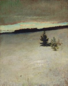 Snow Field, Aamu, Roxbury tekijältä John La Farge