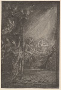 Syntymä.n.d. tekijältä John La Farge