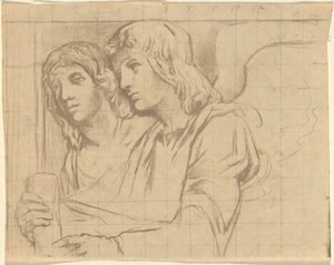 Kaksi enkeliä Trinity Churchille, Boston tekijältä John La Farge