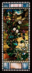Hollyhocks tekijältä John La Farge or Lafarge