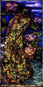 Peacock Window, 1892-1908 tekijältä John La Farge or Lafarge