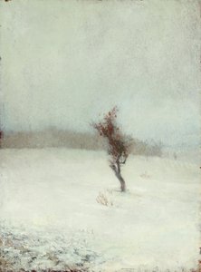 Lumimyrsky 1865 (Öljy paneelille) tekijältä John La Farge or Lafarge