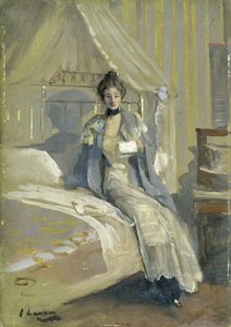 Kirje (öljy kartongille) tekijältä John Lavery