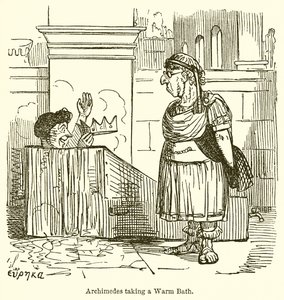 Arkhimedes lämpimässä kylvyssä tekijältä John Leech