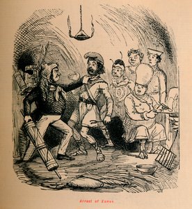 Eunuksen pidätys, 1852 tekijältä John Leech