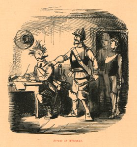 Wildmanin pidätys, 1897. tekijältä John Leech