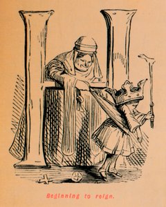 Alkoi hallita, c1860, c1860 tekijältä John Leech