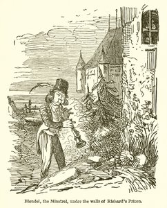 Blondel, Minstrel, Richardin vankilan muurien alla