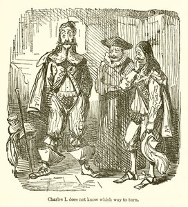 Charles I ei tiedä mihin suuntaan kääntyä