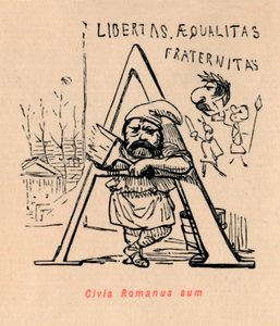 Olen Rooman kansalainen, 1852 tekijältä John Leech