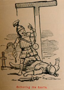 Saaliiden kerääminen, 1852 tekijältä John Leech