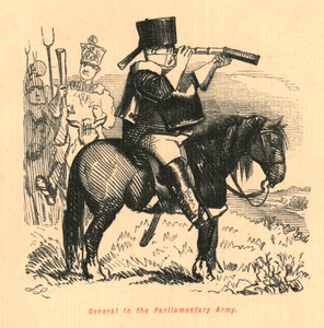Kenraali parlamentaarisessa armeijassa, 1897. tekijältä John Leech