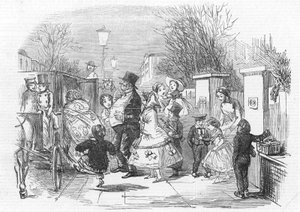 Pantomiimiin menossa tekijältä John Leech
