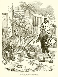 Marius Karthagon raunioissa tekijältä John Leech