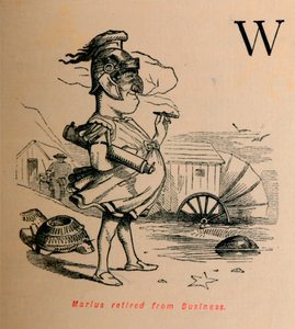 Marius jäi eläkkeelle liiketoiminnasta vuonna 1852 tekijältä John Leech