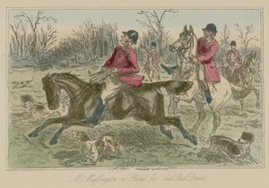 Herra Muffington Placid Joe myöhään Pull Devilissä tekijältä John Leech