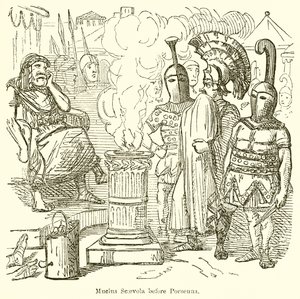 Mucius Scaevola ennen Porsennaa