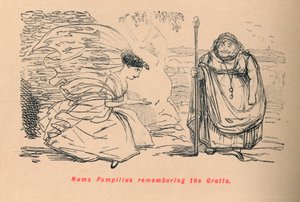 Numa Pompilius muistelee luolaa, 1852 tekijältä John Leech