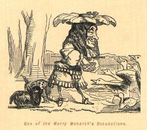Yksi Merry Monarchs -ammateista, 1897. tekijältä John Leech