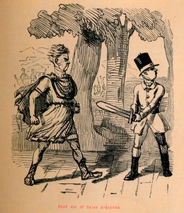 Gaius Gracchuksen rash Act, 1852 tekijältä John Leech