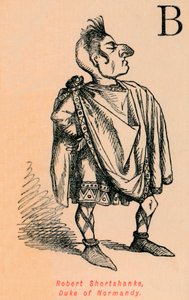 Robert Shortshanks, Normandian herttua, c1860, c1860 tekijältä John Leech