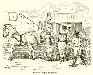 Roman Lady Shopping