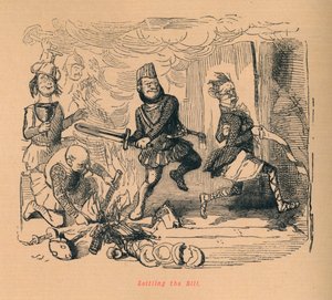 Settling the Bill, c1860, c1860 tekijältä John Leech