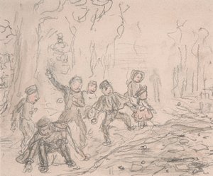 Lumipalloa tekijältä John Leech