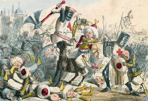 Upea taistelu Richard Coeur de Lionin ja Saladinin välillä tekijältä John Leech
