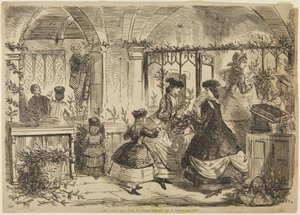 Kasteallas ja kukat tekijältä John Leech