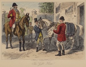 Lahjahevonen! tekijältä John Leech