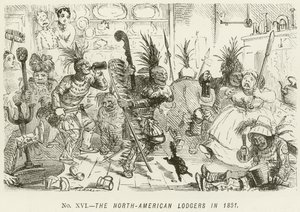Pohjois-Amerikan majoittajat vuonna 1851