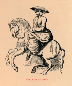 Bathin vaimo, c1860, c1860 tekijältä John Leech