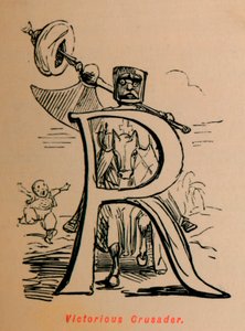 Voittoisa ristiretkelä, c1860, c1860 tekijältä John Leech