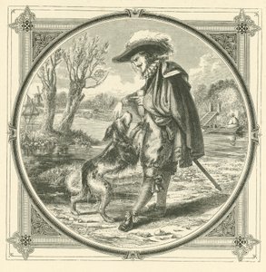 Leiki koiran kanssa, niin hän pilaa vaatteesi (kaiverrus) tekijältä John Leighton
