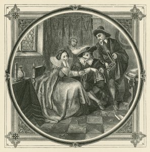 Kun hän itkee, hän ahmii (kaiverrus) tekijältä John Leighton