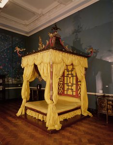 Pylvässänky, kiinalaiseen tyyliin, 1750-luku