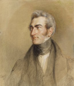 Chambers Hallin muotokuva, 1835 tekijältä John Linnell