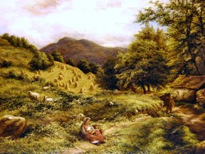 Redhill, Surrey (öljy kankaalle)