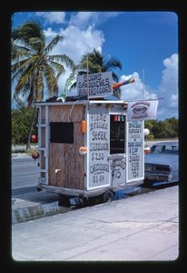 Rantaruokailuvaunu, Key West, Florida, Yhdysvallat tekijältä John Margolies